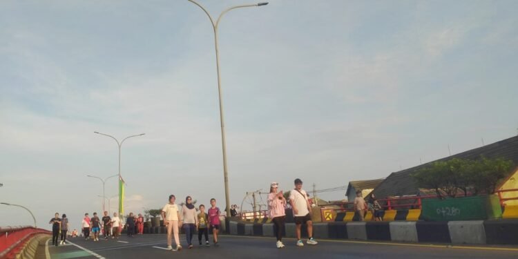 Car Free Day (CFD) Depok ditiadakan sementara pada 17 Agustus 2025, besok.