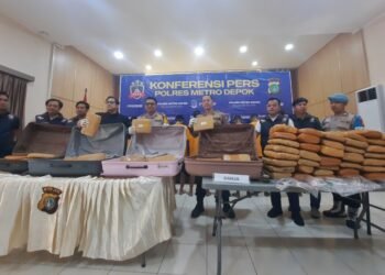Peredaran Narkoba di Depok Digagalkan, Ganja 78 Kg Disita Polisi
