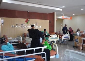 santri korban keracunan dirawat di RS Brimob