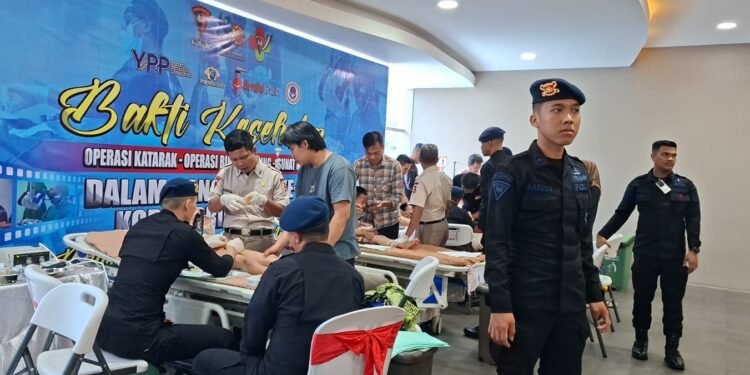HUT ke-80 Brimob Polri Hadirkan Layanan Kesehatan Gratis bagi Masyarakat