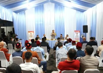 Ngopi Kamtibmas, Cara Kapolres  Metro Depok Perkuat Sinergi Keamanan bersama Warga