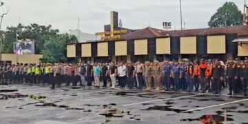 Amankan Pergantian Tahun, 703 Personel Gabungan Siaga di Kota Depok