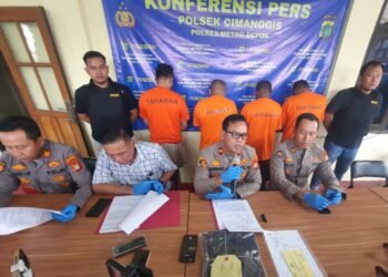 Empat Begal Modus Matel Ditangkap Usai Rampas Motor Lansia di Depok