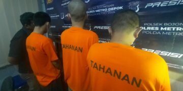 Tiga Tersangka Ditangkap, Polsek Bojongsari Sita Sabu Senilai Rp1 Miliar