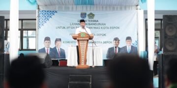 Wali Kota Depok Supian Suri resmikan MTsN 3