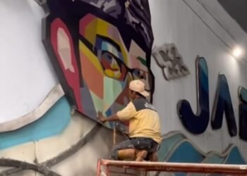 Heboh di Media Sosial, Ornamen Wajah Ridwan Kamil di Underpass Dewi Sartika Depok Dibongkar