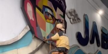 Heboh di Media Sosial, Ornamen Wajah Ridwan Kamil di Underpass Dewi Sartika Depok Dibongkar