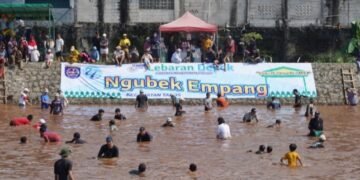 Meriah! Ngubek Empang di Tiga Lokasi Sukses Sedot Ribuan Warga Depok