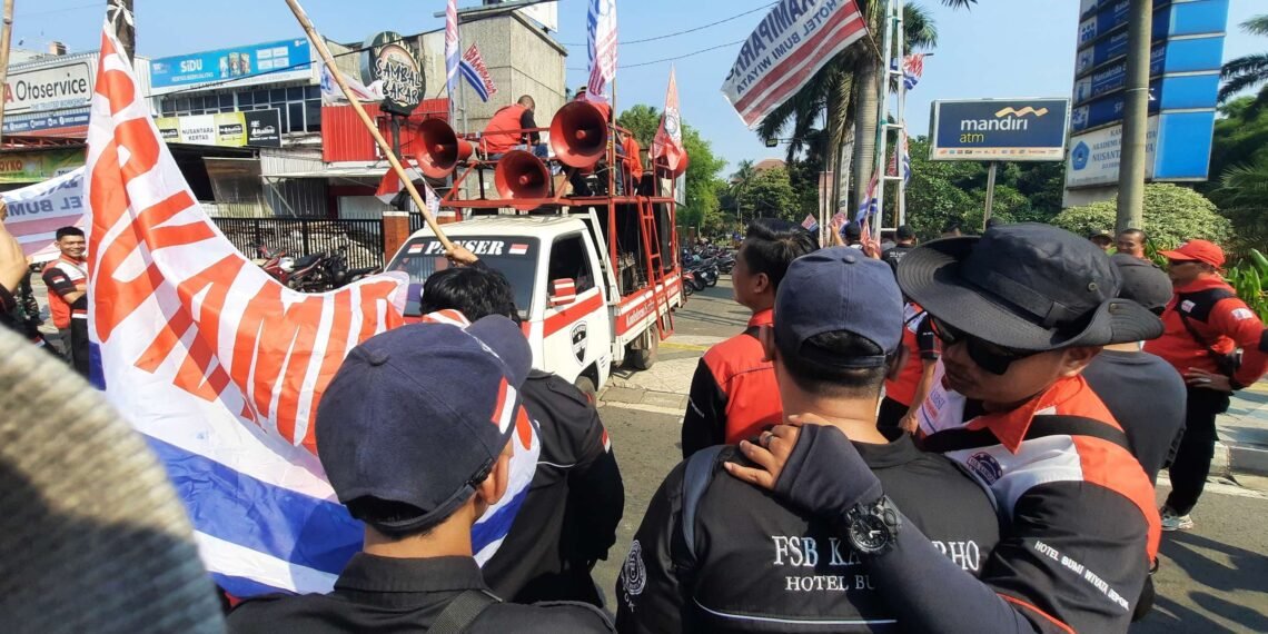 Karyawan Hotel Bumi Wiyata Depok Protes, Tuntut Gaji yang Belum Dibayarkan